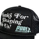 “Thanks For Cleaning With Us” Trucker Hat
