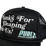 “Thanks For Cleaning With Us” Trucker Hat